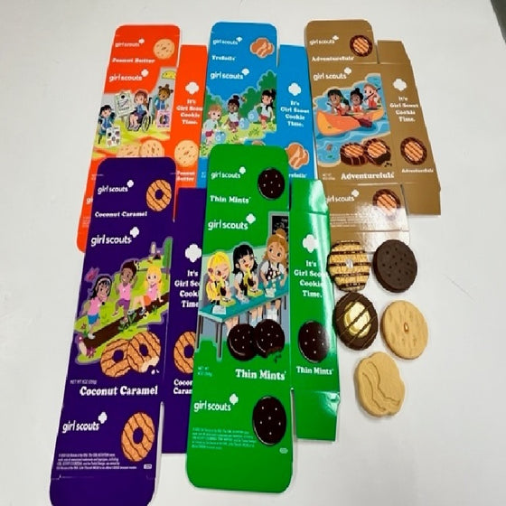 replacement hardware pack cookie boxes for girl scout market