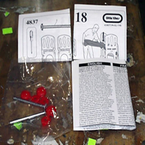 replacement hardware bag for Hide n Slide Climber