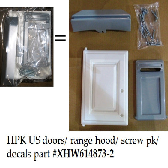 replacement hardware pack for super chef kitchen
