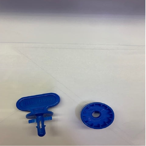 blue key and ingition base