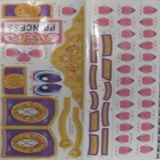 replacement decals sheet for Princess Horse and Carriage