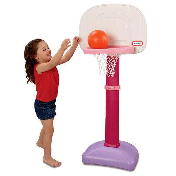 TotSports™ Easy Score™ Basketball Set Pink – Little Tikes