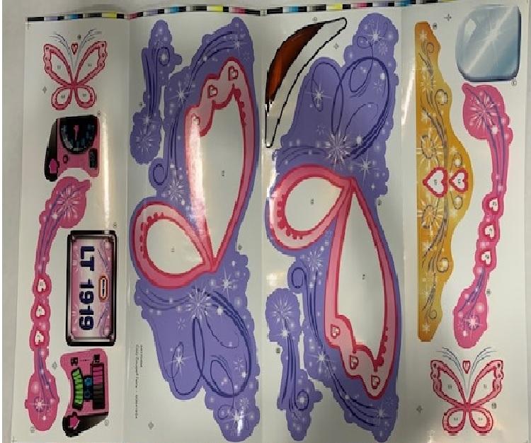 fairy coupe replacement decal sheet